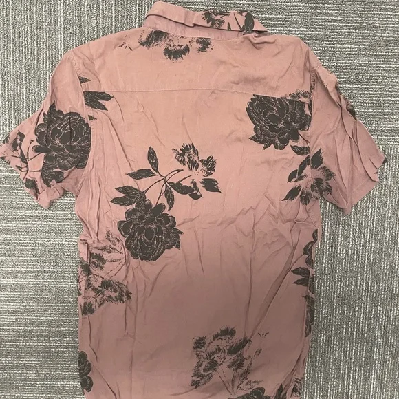 ASOS Roses Short Sleeved Button Down - Picture 3 of 3